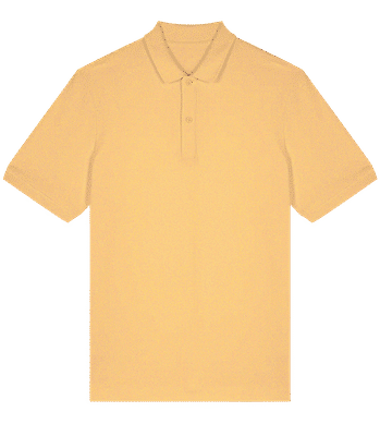 Polo unisexe en coton biologique Stanley Stella 2.0 - Apricot - Devant