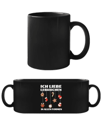 Ich Liebe Lebkuchen · Schwarze Tasse