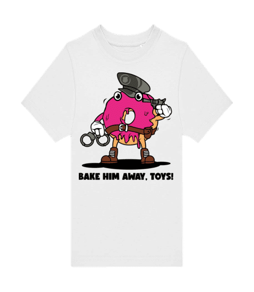 Aperçu: Bake Him  Away Toy - T-shirt homme B&C - Blanc - Devant