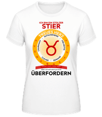 Stier Treues Herz · Frauen T-Shirt B&C