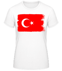 Country Flag Turkey · Women's Basic T-Shirt