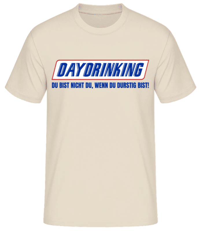 Preview: Daydrinking - Men's B&C T-Shirt - Cream - Front