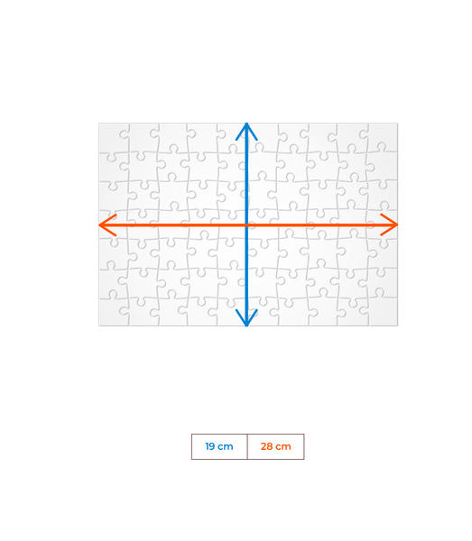 Aperçu: Puzzle - Tableau des tailles