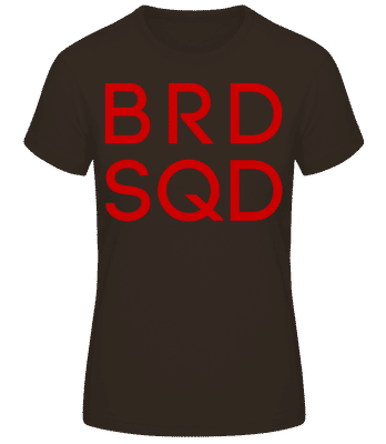 Bride Squad - T-shirt standard Femme - Marron - Devant