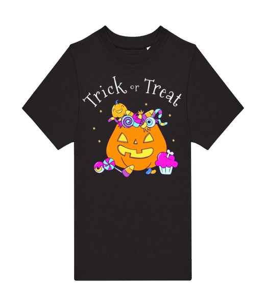 Aperçu: Trick Or Treat - T-shirt homme B&C - Noir - Devant