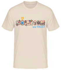 In Science We Trust · Männer Basic T-Shirt