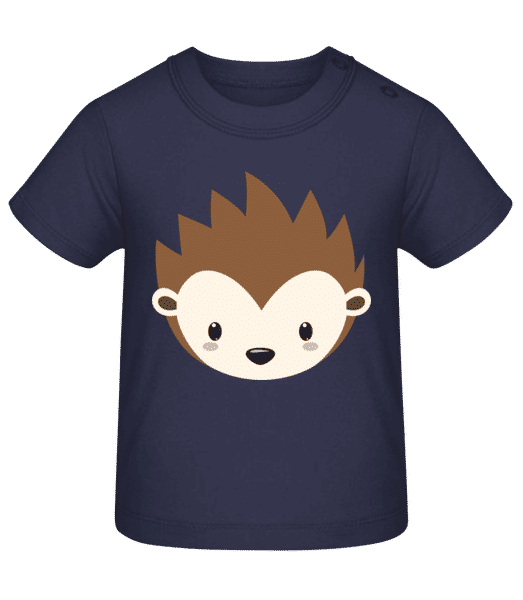 Aperçu: Hérisson Comic - T-shirt Bébé - Bleu marine - Devant