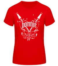 Bonnie - T-shirt standard Femme - Rouge - Devant