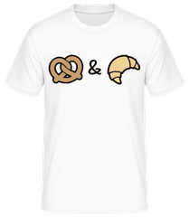 Pretzel & Croissant · Men's B&C T-Shirt