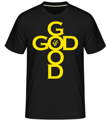 God Is Good -  T-Shirt Shirtinator homme - Noir - Devant