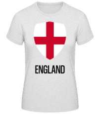 England - Women's Basic T-Shirt - Heather grey - Front