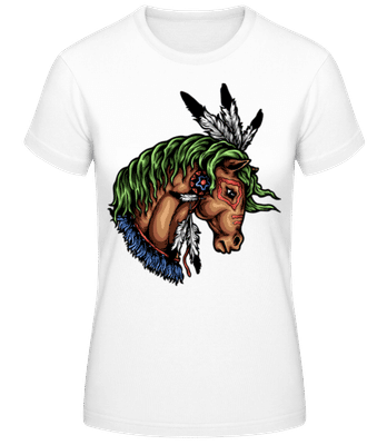 Native Wildlife - Women's Basic T-Shirt - White - Front