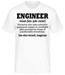 Engineer Defenition · T-shirt standard Homme