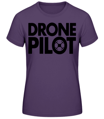 Drone Pilot - Camiseta para mujer B&C - Lila - delante