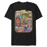 Disney - La Princesa Tiana y el Sapo - Skupina Ma - Hombres Camiseta - Negro - delante