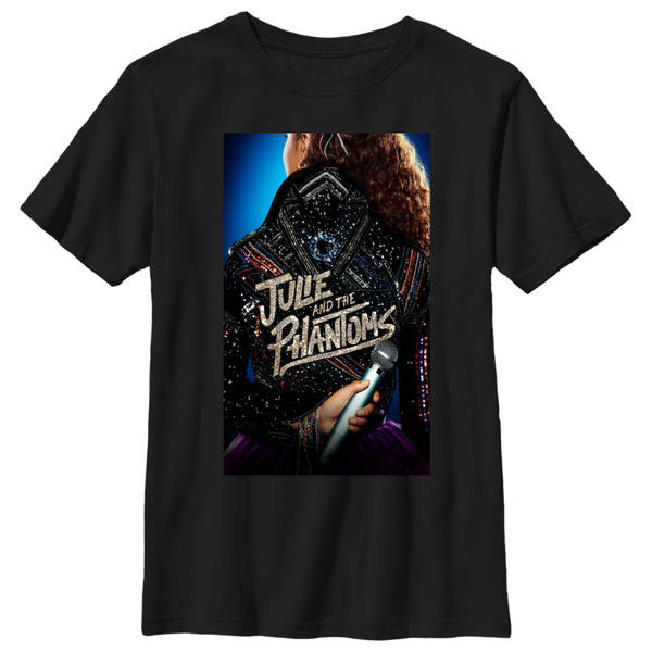 Aperçu: Netflix - Julie And The Phantoms - Julie Phantoms Mic - Enfant T-shirt - Noir - Devant