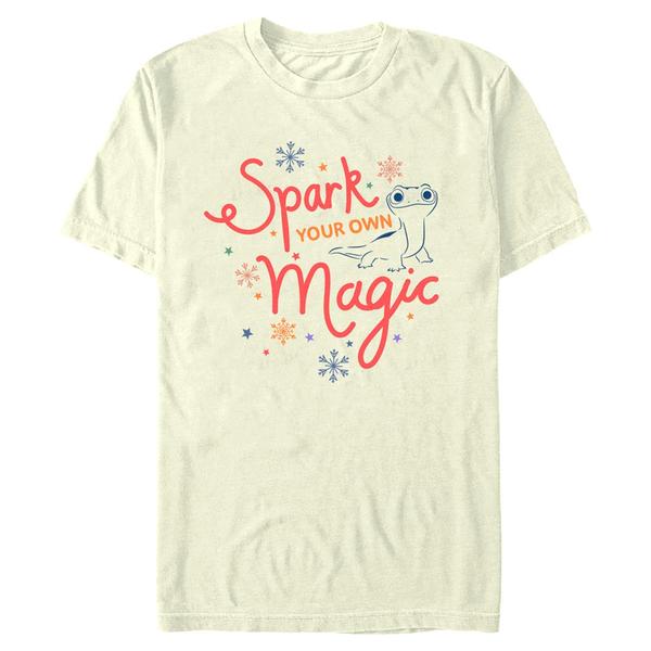Preview: Disney - Frozen - Bruni Spark Your Magic - Men's T-Shirt - Cream - Front