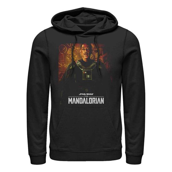 Aperçu: Star Wars - The Mandalorian - Moff Gideon Gideon Poster - Unisex Sweat à capuche - Noir - Devant