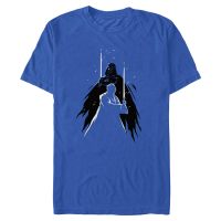 Star Wars - Obi-Wan Kenobi - Obi-Wan Kenobi & Darth Vader Vader Kenobi Silhouettes - Männer T-Shirt - Royalblau - Vorne