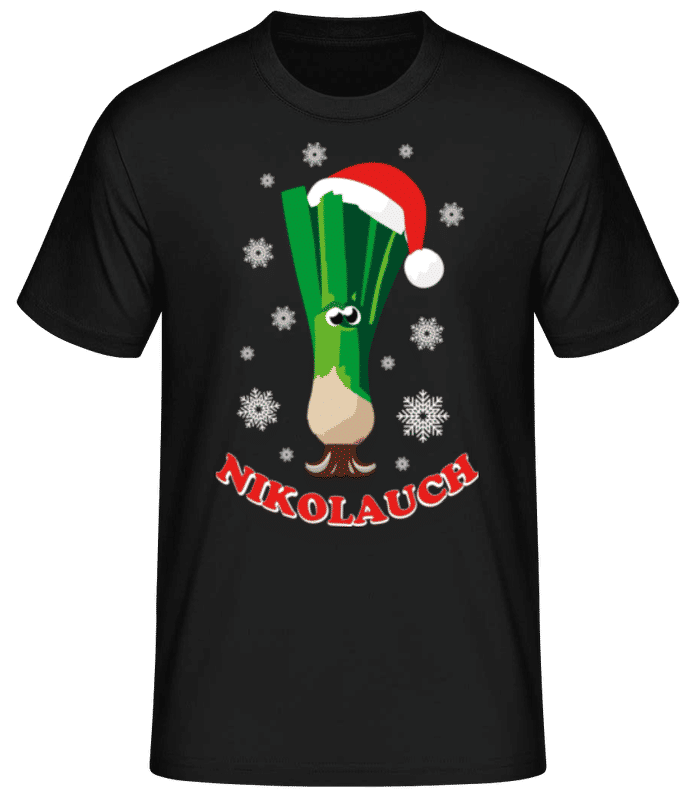 Vorschau: Nikolauch - Männer Basic T-Shirt - Schwarz - Vorne