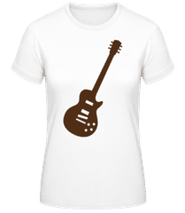 E-Gitarre Brown · Frauen T-Shirt B&C