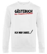 Junggesellenabschied JGA Gästebuch - Männer Standard Pullover - Weiß - Vorne