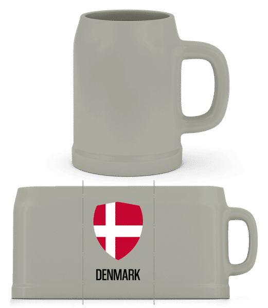 Aperçu: Denmark - Chope de bière - Gris - Devant