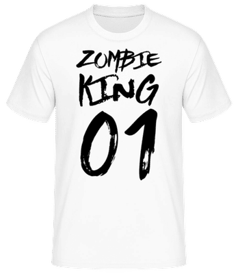 Zombie King 01 - T-shirt standard Homme - Blanc - Devant