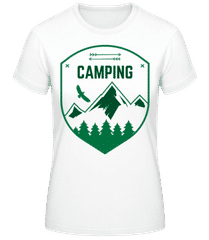 Camping Sign · Frauen T-Shirt B&C