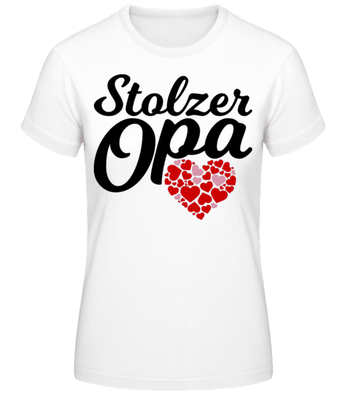 Vorschau: Stolzer Opa - Frauen T-Shirt B&C - Weiß - Vorne