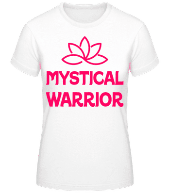 Mystical Warrior - Women's Basic T-Shirt - White - Front
