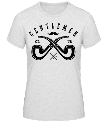 Gentlemen Club - Women's B&C T-Shirt - Heather grey - Front