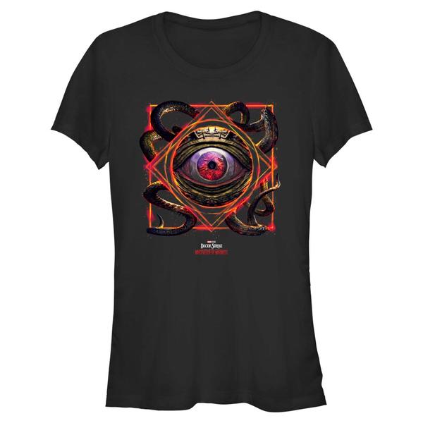 Aperçu: Marvel - Doctor Strange - Gargantos Eyeball Spell - Femme T-shirt - Noir - Devant