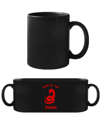 Chinese Zodiac Year Of The Snake · Black Mug