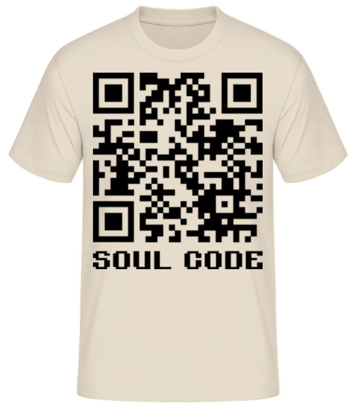 Aperçu: Sould Code - T-shirt homme B&C - Crème - Devant