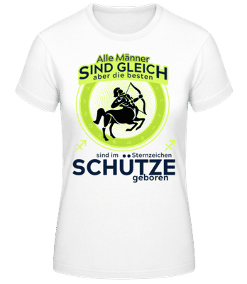 Sternzeichen Schütze - Frauen T-Shirt B&C - Weiß - Vorne