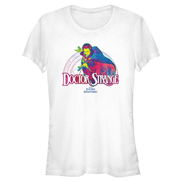 Aperçu: Marvel - Doctor Strange - Docteur Strange Doc Neon - Femme T-shirt - Blanc - Devant