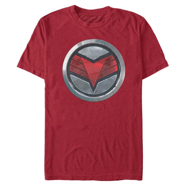 Aperçu: Marvel - Falcon et le soldat de l'hiver - Falcon Logo - Homme T-shirt - Cerise - Devant