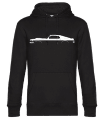 'Ford Mustang Boss 429 1969' Silhouette · Männer Standard Hoodie
