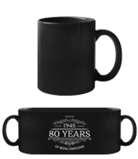 Made In 1945 - Black Mug - Black - Front