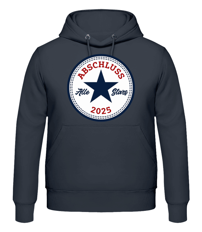 Vorschau: Abschluss Allstars 2025 - Männer Hoodie - Anthrazit - Vorne