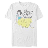 Disney - Snow White - Snow White Grungey Snow - Men's T-Shirt - White - Front