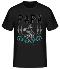 Papa Horse · Men's Basic T-Shirt