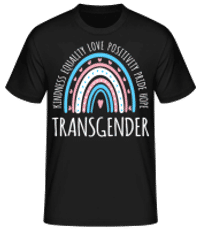 LGBTQ Transgender - T-shirt standard Homme - Noir - Devant