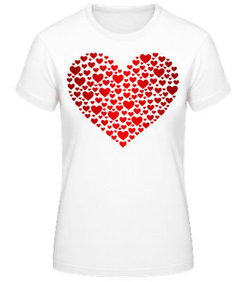 Heart 1 - Camiseta básica de mujer - Blanco - delante