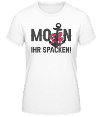 Moin Ihr Spacken · Frauen Basic T-Shirt