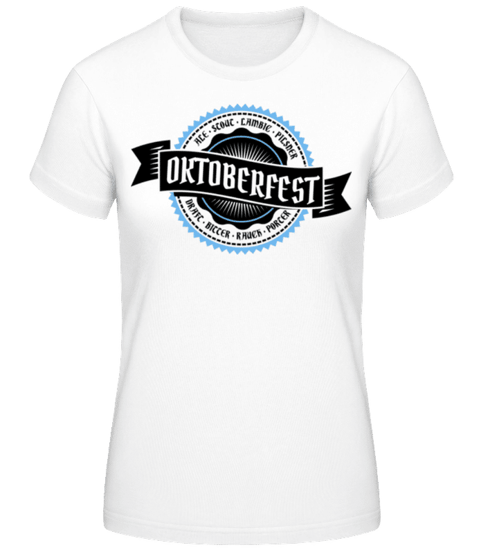 Preview: Oktoberfest Draft Bitter - Women's B&C T-Shirt - White - Front
