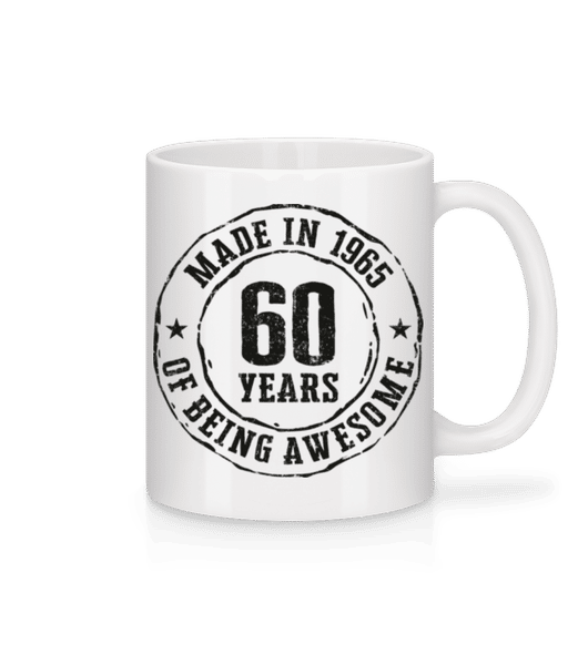 Aperçu: Made In 1965 - Mug en céramique blanc - Blanc - Devant