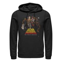 Star Wars - Síla se probouzí - Skupina Good Guys - Unisex Mikiny s kapucí - Černá - Napřed