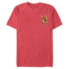 Marvel - Avengers - Iron Man Heart - Homme T-shirt